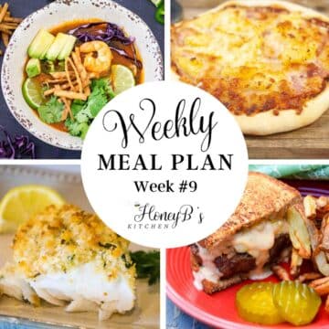 Featured image for weekly meal plan #9.