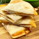 Featured image for air fryer quesadilla.