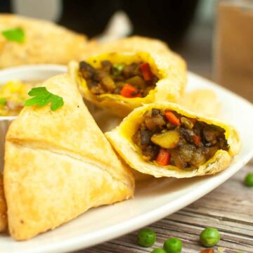 Featured image for Air Fryer Samosas.