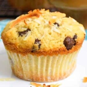 Almond Joy Muffin Featured Image.