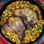 Featured Image for Bourbon Glazed Pork Chops