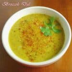Featured Image for Broccoli Dal.