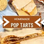 Pin image for homemade pop tarts.