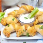 Featured image for Buffalo Chicken Crescent Rolls.
