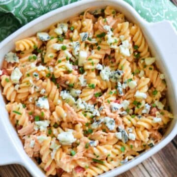 Buffalo Chicken Pasta Salad featured image.