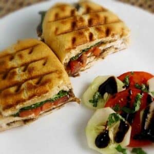 Caprese Panini featured image.