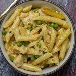 Cheesy Penne Chicken Pasta Bake Featured Image.