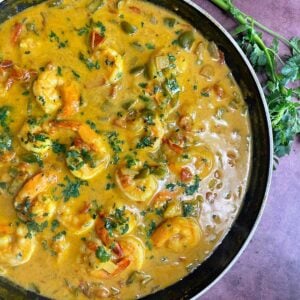 Featured image for Coconut Milk Shrimp Curry.