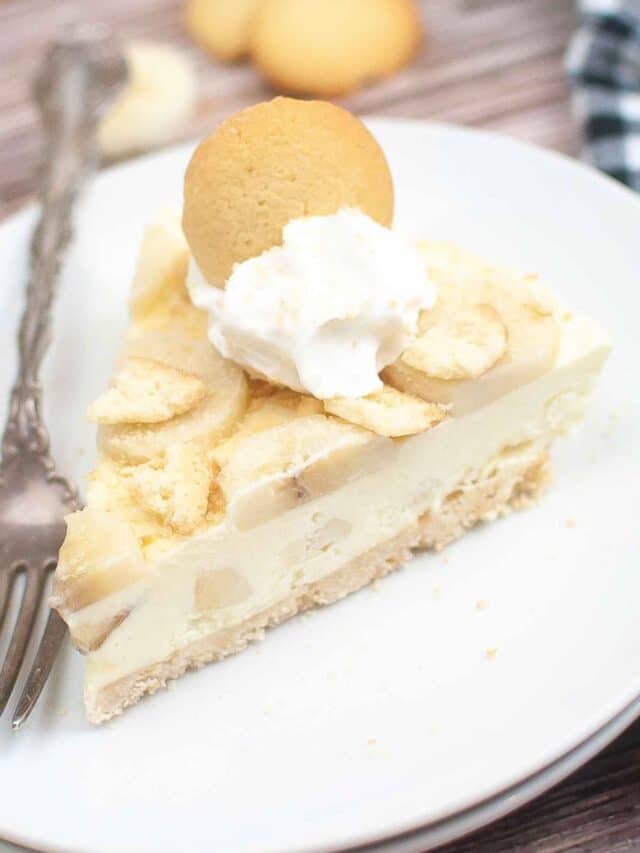 No Bake Banana Pudding Cheesecake