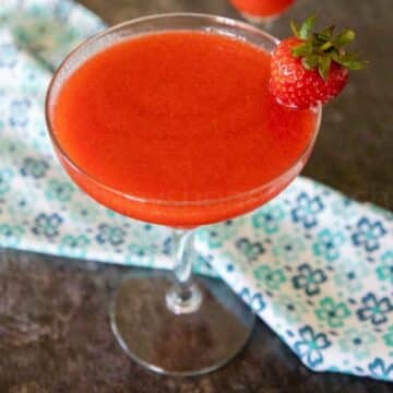 Featured image for strawberry daiquiri.