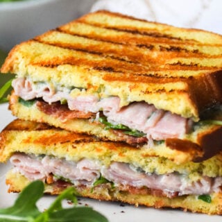 Grilled Ham and Blue Cheese Sandwich