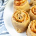 Featured image for ham and cheese pinwheels.