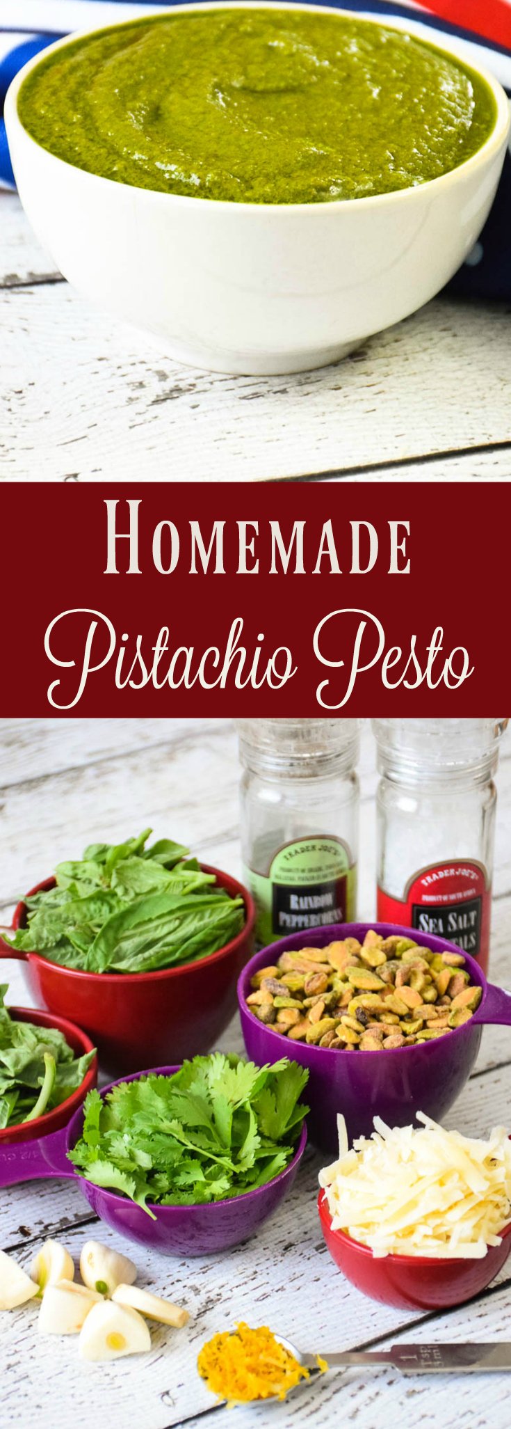 Homemade Pistachio Pesto pin