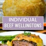 Pin image for Individual Beef Wellingtons.