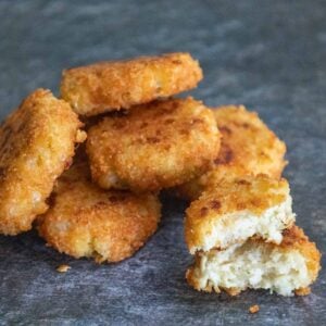 Featured image for keto chicken nuggets.