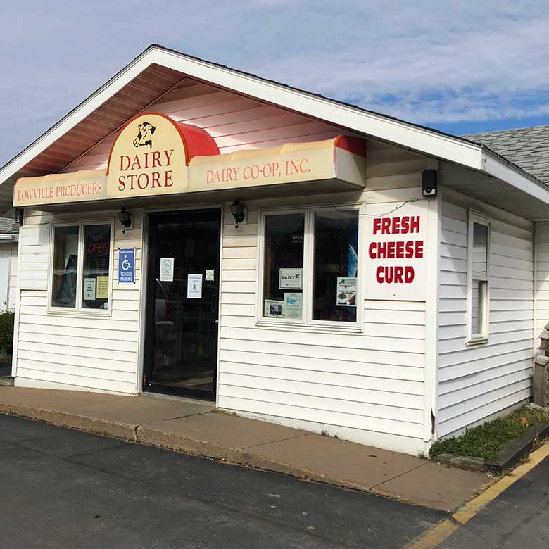 Store Front - Lowville Cheese Store