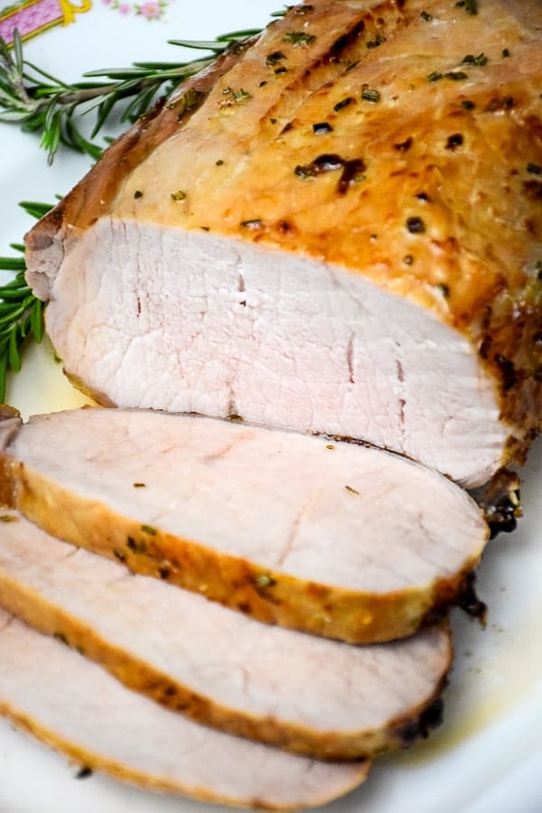 Maple Glazed Pork Loin Air Fryer #pork #maple #airfryer #porkloin