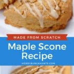 Pin image for Maple Scones.