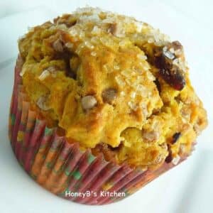Featured image for Pumpkin Cranberry Muffins.
