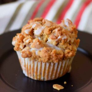 Featured Image Rhubarb Crumb Muffins.