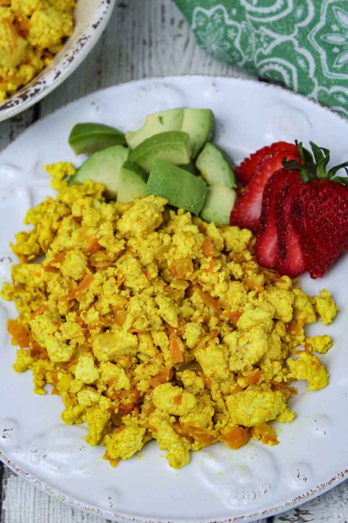 Hero image for scrambled tofu recipe.