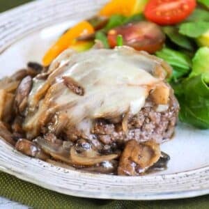 Featured image for Smothered Hamburger Steaks.