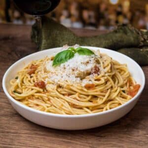 Featured image for Spaghetti Arrabiata.