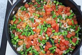 sauteing veggies