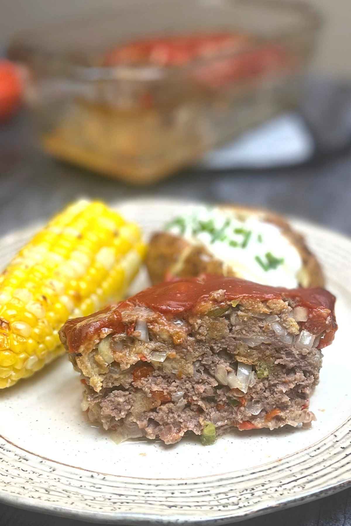 Hero Image for Weight Watchers meatloaf.