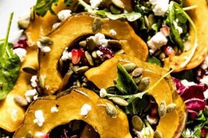 Best Acorn Squash Salad Recipe Ever! | Quick Salad Recipes for Healthy Salad Ideas to Boost Your Nutrition
