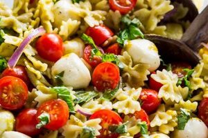 Easy Mozzarella Pasta Salad Recipe for Summer Quick Salad Recipes for Healthy Salad Ideas to Boost Your Nutrition Easy Mozzarella Pasta Salad Recipe for Summer | Quick Salad Recipes for Healthy Salad Ideas to Boost Your Nutrition