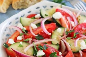 Easy Cucumber Red Onion Salad Recipe & Dressing Quick Salad Recipes for Healthy Salad Ideas to Boost Your Nutrition Easy Cucumber Red Onion Salad Recipe & Dressing | Quick Salad Recipes for Healthy Salad Ideas to Boost Your Nutrition