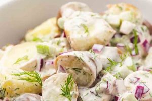 Classic Red Potato Salad with Fresh Dill Quick Salad Recipes for Healthy Salad Ideas to Boost Your Nutrition Classic Red Potato Salad with Fresh Dill | Quick Salad Recipes for Healthy Salad Ideas to Boost Your Nutrition