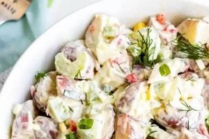 Classic Creamy Potato Salad Recipe (Sour Cream & Mayo) Quick Salad Recipes for Healthy Salad Ideas to Boost Your Nutrition Classic Creamy Potato Salad Recipe (Sour Cream & Mayo) | Quick Salad Recipes for Healthy Salad Ideas to Boost Your Nutrition