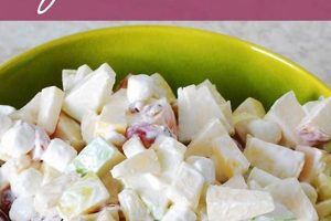 Easy Apple Salad with Cool Whip Recipe (Quick & Creamy) | Quick Salad Recipes for Healthy Salad Ideas to Boost Your Nutrition