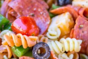 Easy Pepperoni Pasta Salad Recipe for Summer Quick Salad Recipes for Healthy Salad Ideas to Boost Your Nutrition Easy Pepperoni Pasta Salad Recipe for Summer | Quick Salad Recipes for Healthy Salad Ideas to Boost Your Nutrition