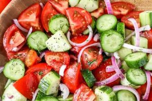 Easy Tomato Cucumber Salad Recipe: A Refreshing Dish Quick Salad Recipes for Healthy Salad Ideas to Boost Your Nutrition Easy Tomato Cucumber Salad Recipe: A Refreshing Dish | Quick Salad Recipes for Healthy Salad Ideas to Boost Your Nutrition