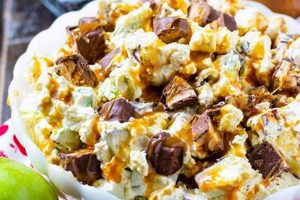 Easy Apple Caramel Snicker Salad Recipe | Quick Salad Recipes for Healthy Salad Ideas to Boost Your Nutrition