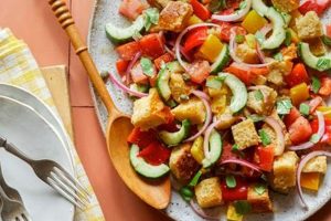 Ina Garten's Panzanella Salad: A Tuscan Delight Quick Salad Recipes for Healthy Salad Ideas to Boost Your Nutrition Ina Garten's Panzanella Salad: A Tuscan Delight | Quick Salad Recipes for Healthy Salad Ideas to Boost Your Nutrition