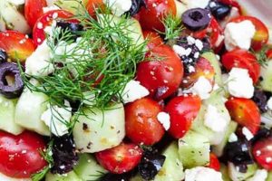 Easy Tomato Cucumber Feta Salad Recipe | Quick Salad Recipes for Healthy Salad Ideas to Boost Your Nutrition