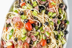 Easy Italian Spaghetti Salad Recipe for Summer | Quick Salad Recipes for Healthy Salad Ideas to Boost Your Nutrition
