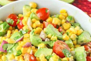 Fresh Corn, Tomato & Avocado Salad Recipe | Quick Salad Recipes for Healthy Salad Ideas to Boost Your Nutrition