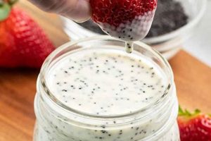 Classic Creamy Poppy Seed Dressing Recipe | Quick Salad Recipes for Healthy Salad Ideas to Boost Your Nutrition
