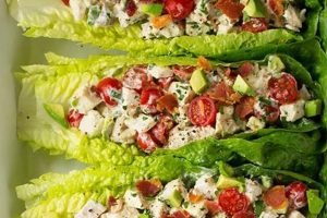 Classic Chicken Salad with Crisp Lettuce Quick Salad Recipes for Healthy Salad Ideas to Boost Your Nutrition Classic Chicken Salad with Crisp Lettuce | Quick Salad Recipes for Healthy Salad Ideas to Boost Your Nutrition
