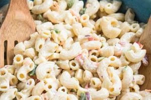 Easy Macaroni Salad with Sweetened Condensed Milk Recipe Quick Salad Recipes for Healthy Salad Ideas to Boost Your Nutrition Easy Macaroni Salad with Sweetened Condensed Milk Recipe | Quick Salad Recipes for Healthy Salad Ideas to Boost Your Nutrition