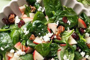 Easy Apple Spinach Salad Recipe: A Healthy Delight | Quick Salad Recipes for Healthy Salad Ideas to Boost Your Nutrition