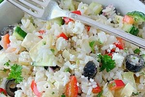 Authentic Greek Rice Salad Recipe (Easy & Classic) Quick Salad Recipes for Healthy Salad Ideas to Boost Your Nutrition Authentic Greek Rice Salad Recipe (Easy & Classic) | Quick Salad Recipes for Healthy Salad Ideas to Boost Your Nutrition