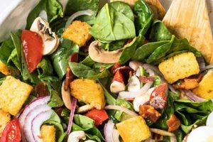 Classic Spinach Salad with Warm Bacon Dressing Recipe Quick Salad Recipes for Healthy Salad Ideas to Boost Your Nutrition Classic Spinach Salad with Warm Bacon Dressing Recipe | Quick Salad Recipes for Healthy Salad Ideas to Boost Your Nutrition