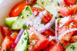 The Best Ever Cucumber Tomato Salad Recipe | Quick Salad Recipes for Healthy Salad Ideas to Boost Your Nutrition