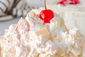 Classic Ambrosia Salad Recipe with Cream Cheese Quick Salad Recipes for Healthy Salad Ideas to Boost Your Nutrition Classic Ambrosia Salad Recipe with Cream Cheese | Quick Salad Recipes for Healthy Salad Ideas to Boost Your Nutrition
